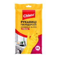 Household gloves Chisto Latex XL 1 pair (4823098414940)
