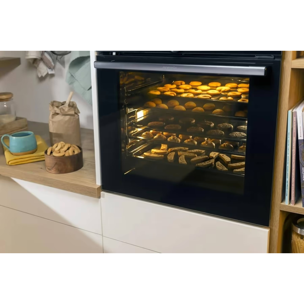 Комплект вбудованої техніки Gorenje BO6737E02X -нерж + ECT41SC- чорна (SET_BO6737E02X_ECT41SC)