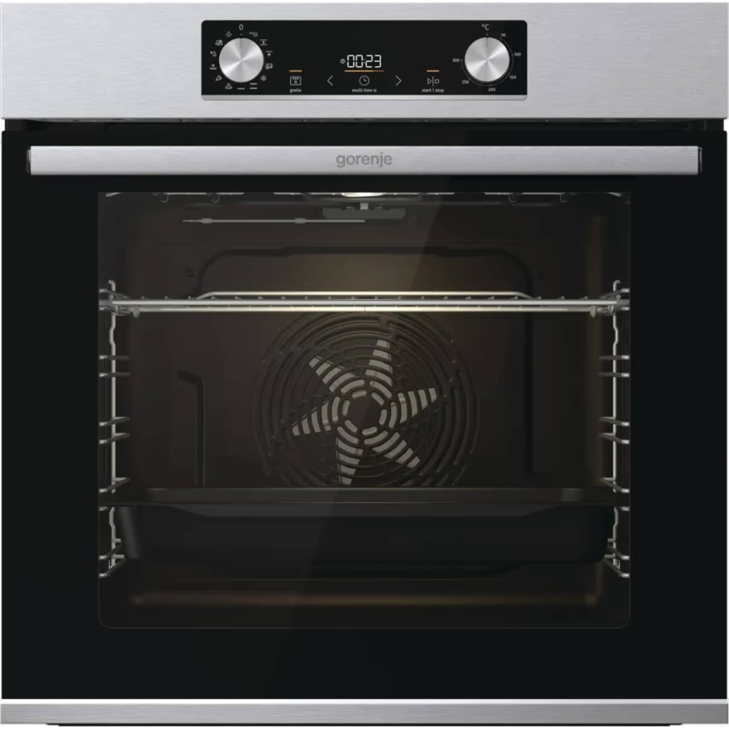 Комплект вбудованої техніки Gorenje BO6737E02X -нерж + ECT41SC- чорна (SET_BO6737E02X_ECT41SC)