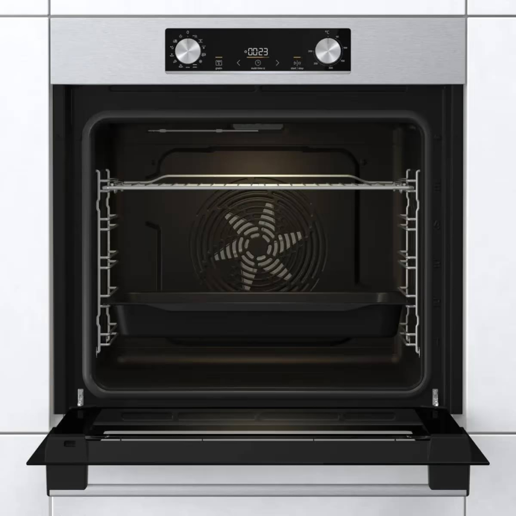 Комплект вбудованої техніки Gorenje BO6737E02X -нерж + ECT41SC- чорна (SET_BO6737E02X_ECT41SC)