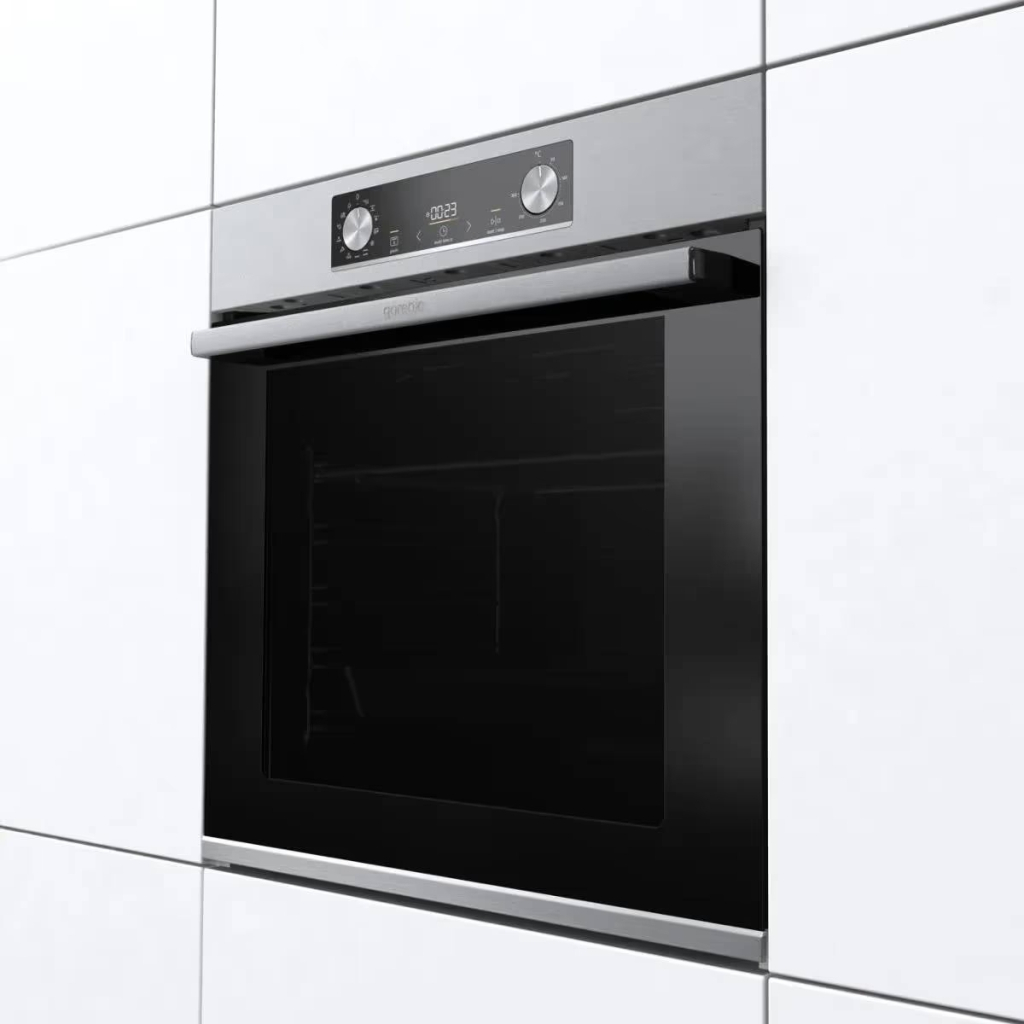 Комплект вбудованої техніки Gorenje BO6737E02X -нерж + ECT41SC- чорна (SET_BO6737E02X_ECT41SC)