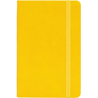 Книга записна Optima Square А5 128 аркушів клітинка жовтий (O27100-05)