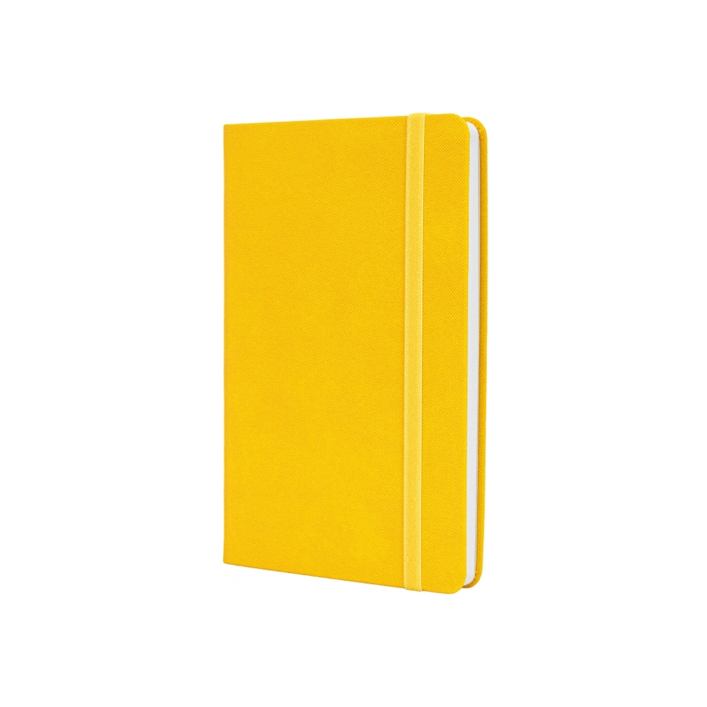 Книга записна Optima Square А5 128 аркушів клітинка жовтий (O27100-05)