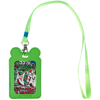 Бейдж Kite вертикальний на шнурку, зелений (K24-296-2)