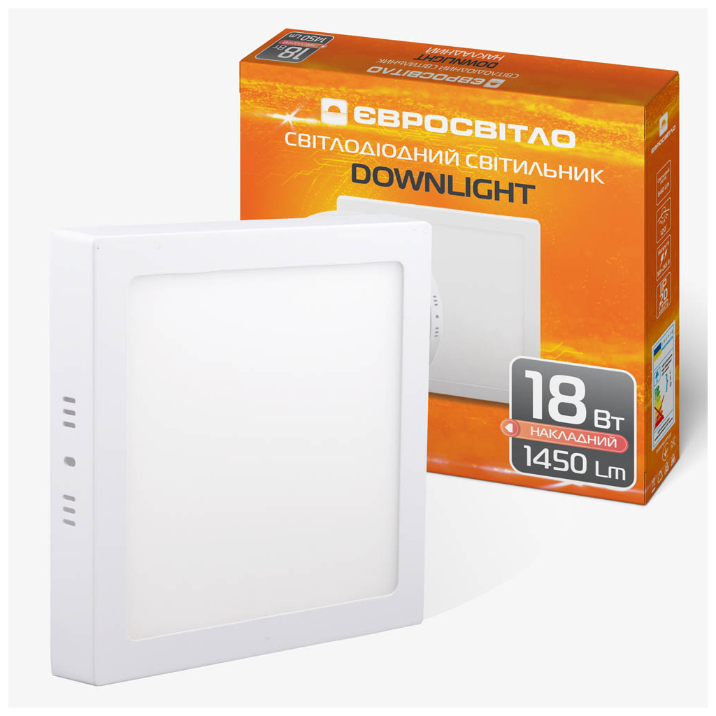 Світильник точковий Євросвітло LED-SS-225-18 4200К