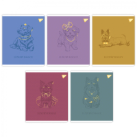 Notebook Yes Luxure doggy 48 sheets line (767553)
