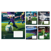 Notebook Yes Champion A5 18 sheets line (767822)
