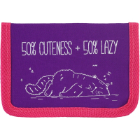 Children's wallet Cool For School multifunctional with Velcro, lilac (CF86310)