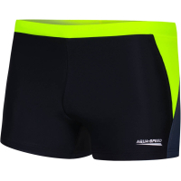 Плавки Aqua Speed Dario 346-138 чорний, флуоресцентний жовтий XL (5908217662439)