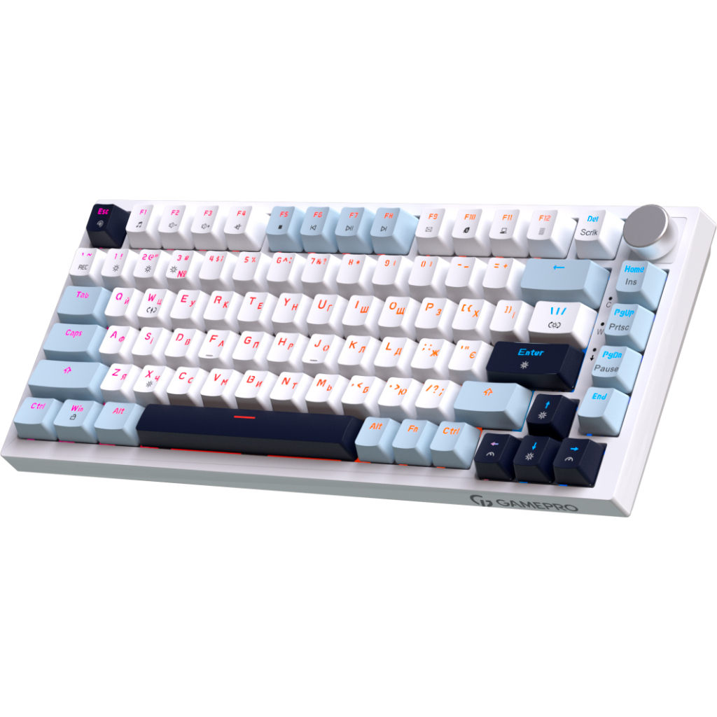 Клавіатура GamePro Genesis Warden MK160BL Outemu Swithes USB White (MK160BL) Клавіатура GamePro Genesis Warden MK160BL Outemu Swithes USB White (MK160BL)