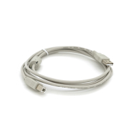 Кабель для принтера USB 2.0 AM/BM 1.8m ferrite white Voltronic (YT-AM/BM-1.8W)