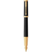 Fountain pen Parker INGENUITY Black Lacquer GT FP F (60 011)