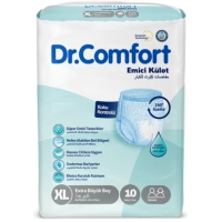 Diapers for adults Dr.Comfort Extra Large 120-170 cm 5.5 kr. 10 pcs (8680131205653)