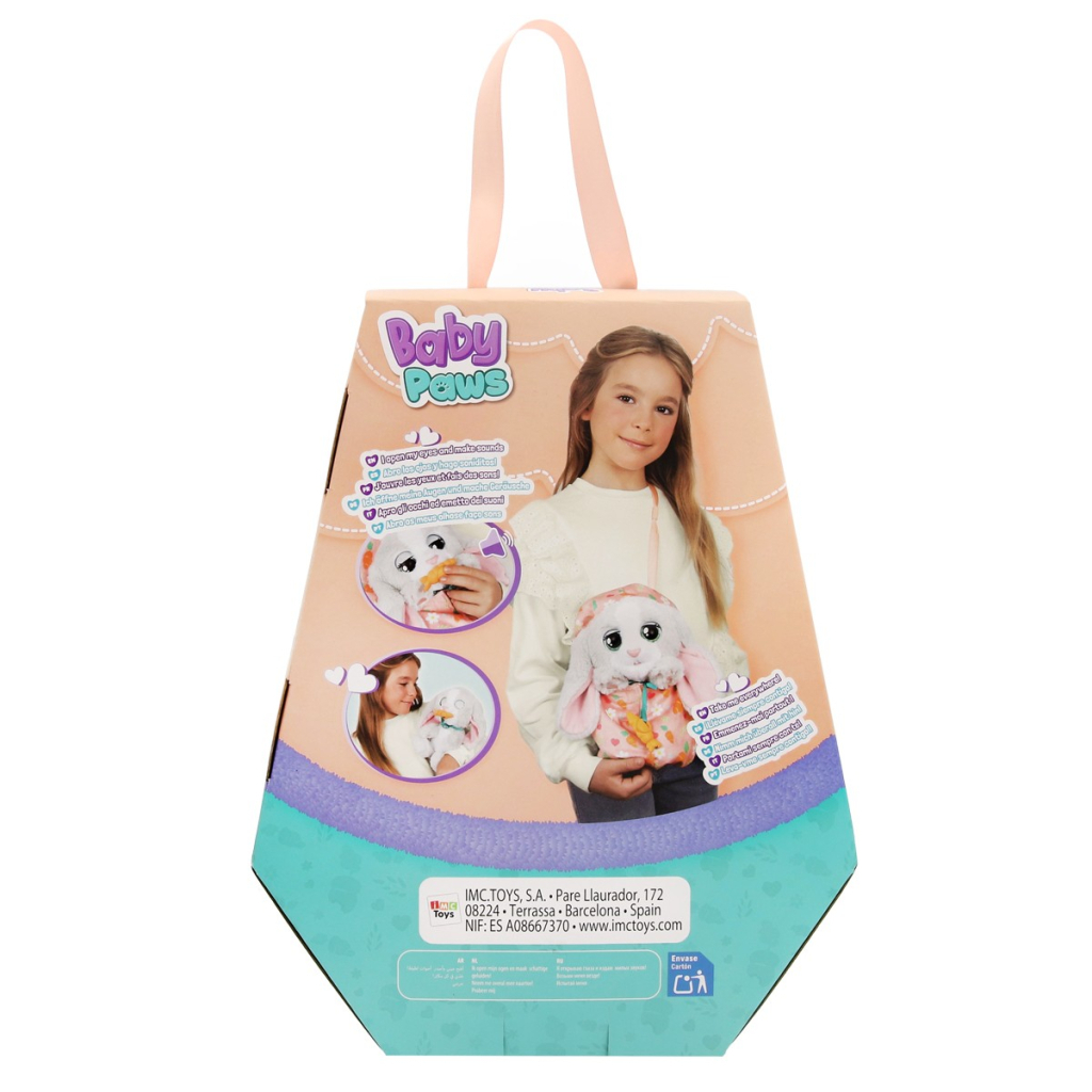 Інтерактивна іграшка Baby Paws Зайченя (927124IM) Інтерактивна іграшка Baby Paws Зайченя (927124IM)