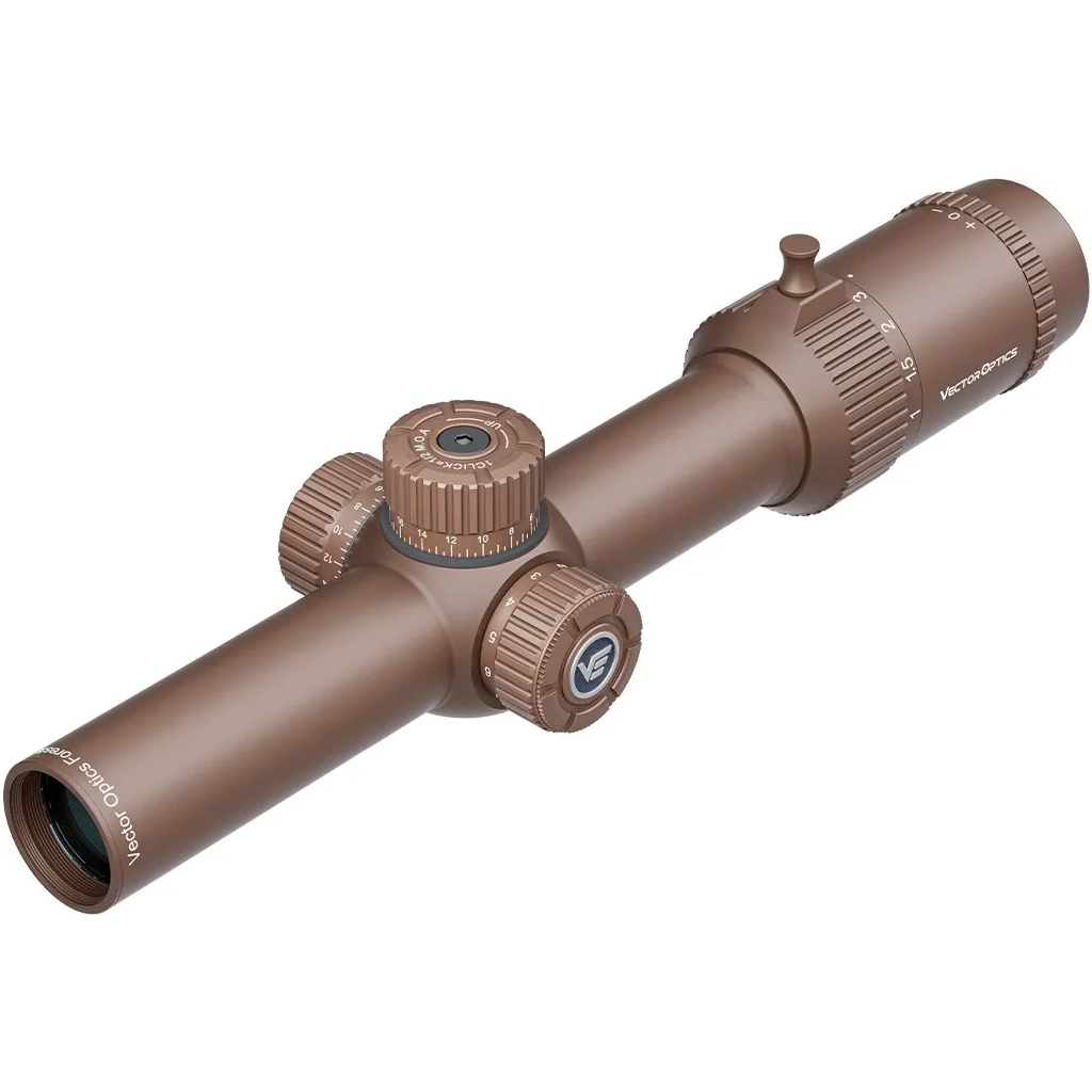 Оптичний приціл Vector Optics Forester 1-8X24 (30 мм) illum. SFP Coyote FDE Etched Glass (SCOC-39) Оптичний приціл Vector Optics Forester 1-8X24 (30 мм) illum. SFP Coyote FDE Etched Glass (SCOC-39)