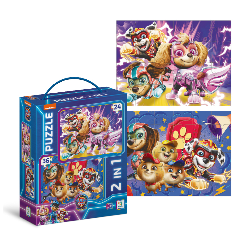 Пазл DoDo 2 в 1 Paw Patrol. Зберігаємо світ у безпеці! (200573) Пазл DoDo 2 в 1 Paw Patrol. Зберігаємо світ у безпеці! (200573)