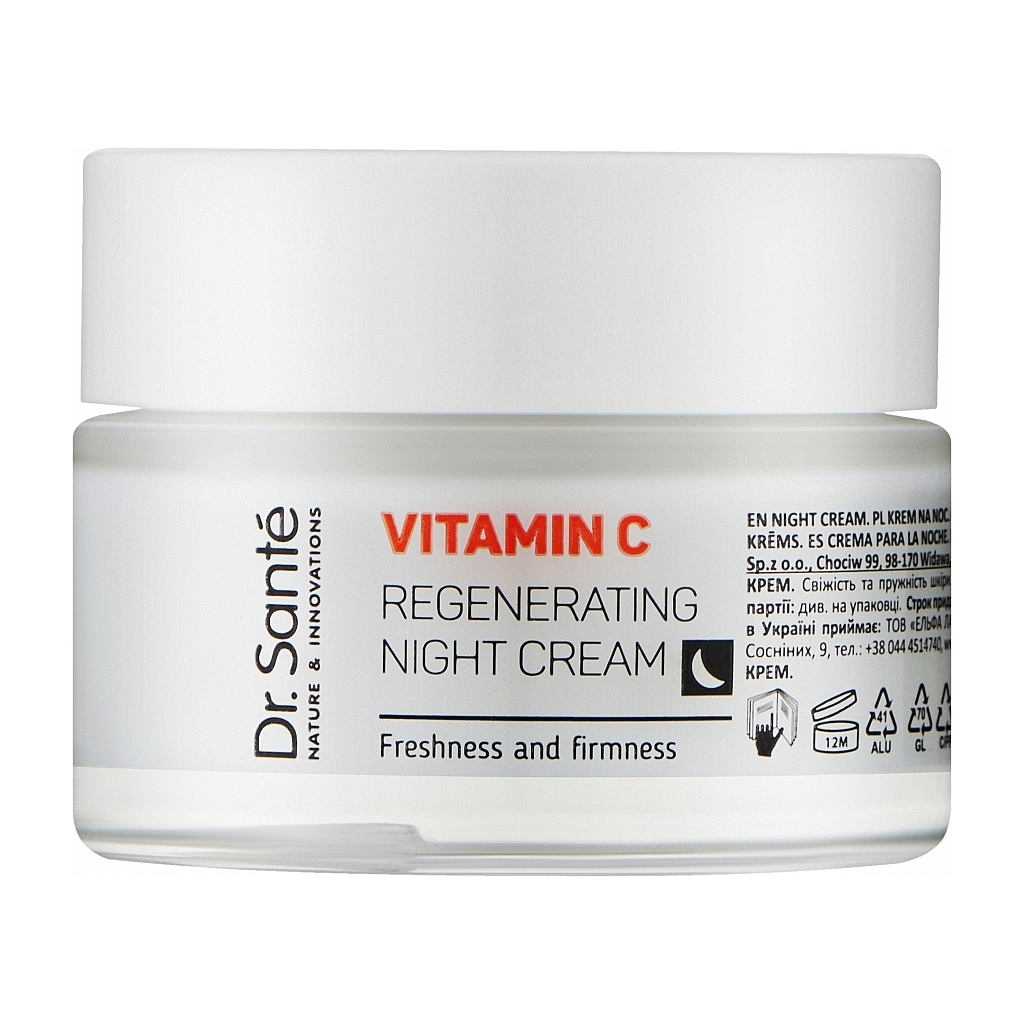 Крем для обличчя Dr.Sante Vitamin C Нічний Відновлювальний 50 мл (4823015940576)