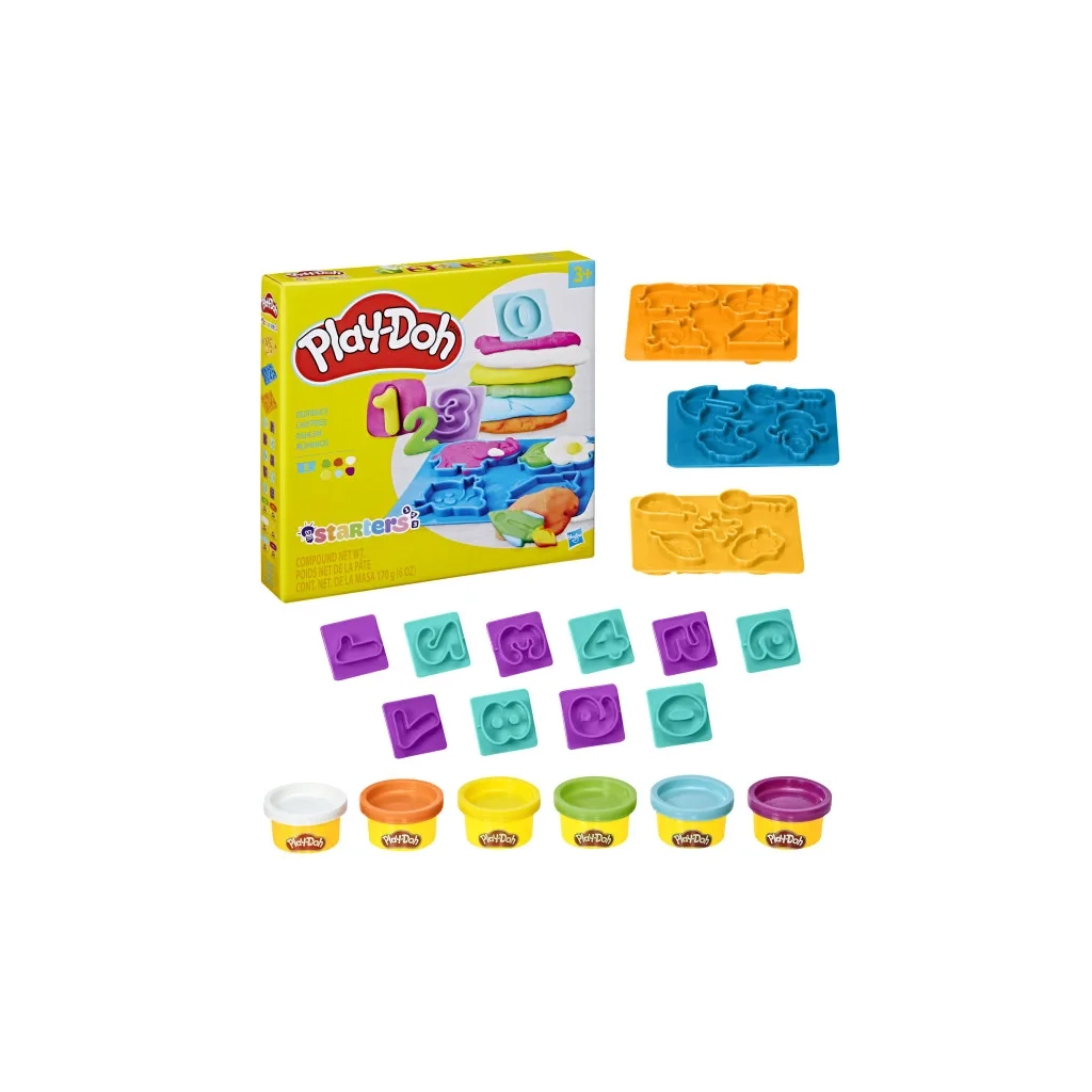 Набір для творчості Hasbro Play-Doh Основи E8533 Fundamentals numbe (E8530_E8533) Набір для творчості Hasbro Play-Doh Основи E8533 Fundamentals numbe (E8530_E8533)