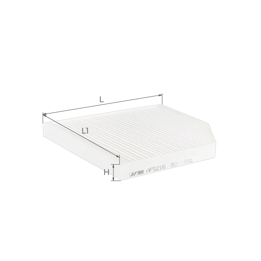 Фільтр салону ALPHA FILTER AF5216