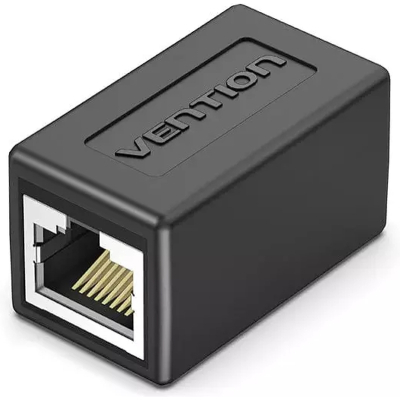 Зрощувач UTP 1+1 RJ45 cat 6e, Black Vention (IPVB0)