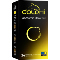 Condoms Dolphi Anatomic Ultra Thin 24 pcs. (4820144774294)