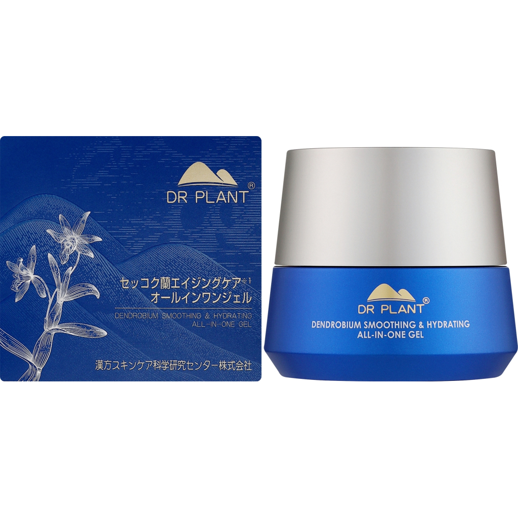 Гель для обличчя Dr. Plant Dendrobium All-in-One Gel Зволожувальний універсальний 100 мл (4582538101078)