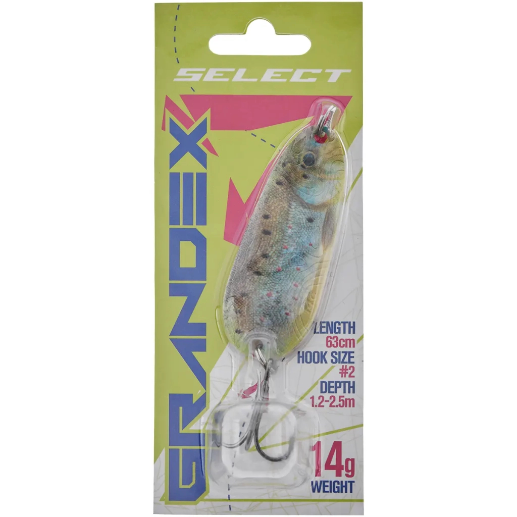 Блешня Select Grandex 10.0g 63mm S47 (1870.73.92) Блешня Select Grandex 10.0g 63mm S47 (1870.73.92)