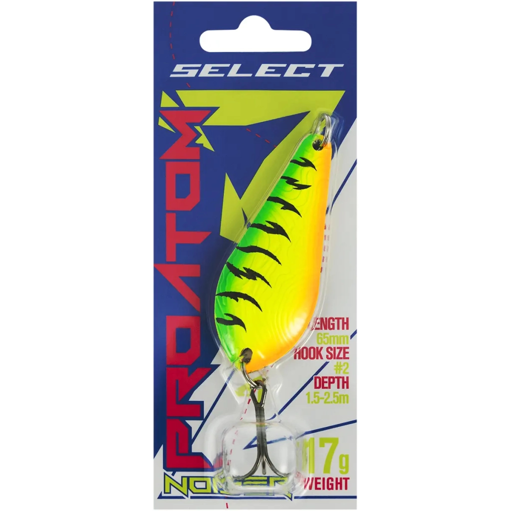Блешня Select ProAtom Noiser 17.0g 65mm 10 (1870.78.94) Блешня Select ProAtom Noiser 17.0g 65mm 10 (1870.78.94)