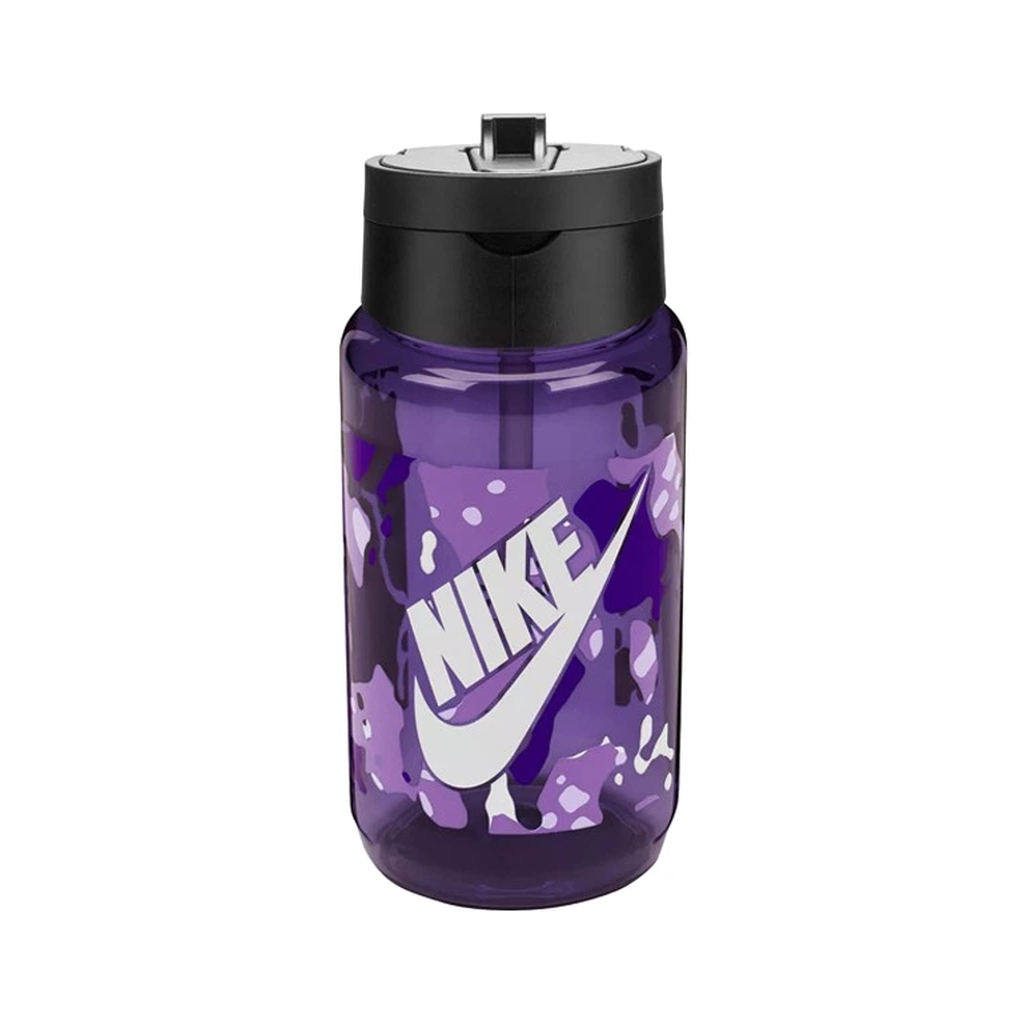 Пляшка для води Nike TR RENEW RECHARGE STRAW BOTTLE 16OZ N.100.7641.514.16 чорний, фіолетовий 473 мл (887791778246) Пляшка для води Nike TR RENEW RECHARGE STRAW BOTTLE 16OZ N.100.7641.514.16 чорний, фіолетовий 473 мл (887791778246)