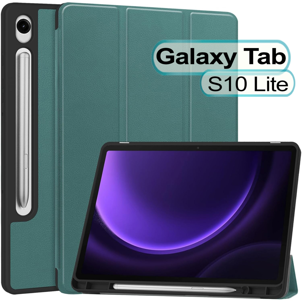 Чохол до планшета BeCover Flexible TPU Mate Samsung Galaxy Tab S10 Lite SM-X400/406 10.9" Dark Green (713827)