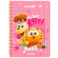 Kite children's weekly Garfield spiral, hardcover (GF25-438)