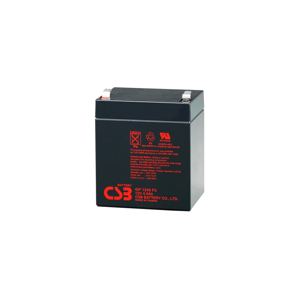 Батарея до ДБЖ CSB GP1245F2 12V 4.5Ah (GP1245F2)