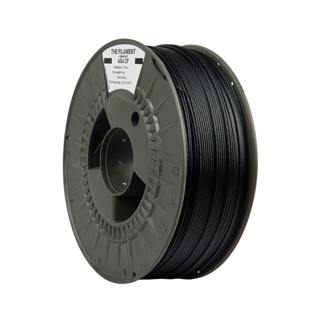 Пластик для 3D-принтера The Filament ASA CF 1.75mm 1kg Black (TF-24215)