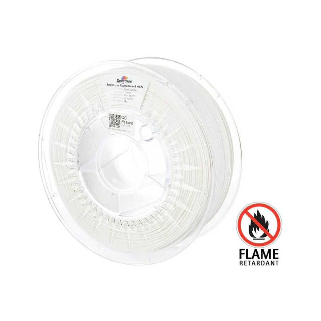 Пластик для 3D-принтера Spectrum ASA 275 FlameGuard 1.75mm 1kg White, Polar (81444)