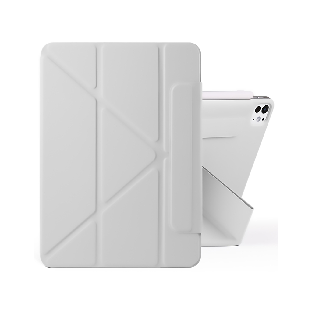Чохол до планшета BeCover Ultra Slim Origami Magnetic Apple iPad Pro 11" M5 2025 Gray (715951)