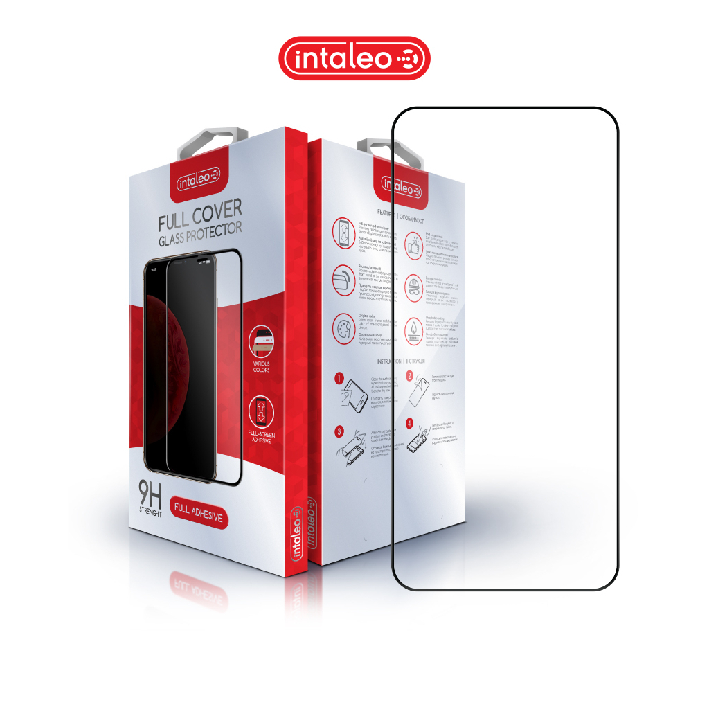 Скло захисне Intaleo Full Glue ESD Samsung S26 Plus Black (1283126634307)