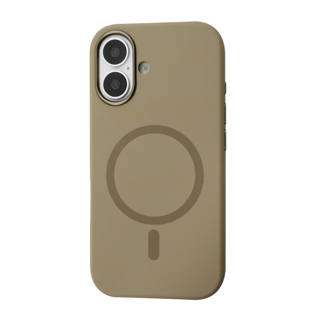 Чохол до мобільного телефона BeCover FIBRA Silicone OmniMag Apple iPhone 16 Brown (716224) Чохол до мобільного телефона BeCover FIBRA Silicone OmniMag Apple iPhone 16 Brown (716224)