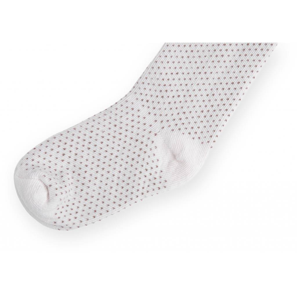 Колготки дитячі Bibaby для дівчаток в крапочку білі (68001-86/G-white)