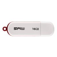 USB флеш накопичувач Silicon Power 16GB LuxMini 320 White USB 2.0 (SP016GBUF2320N1W)
