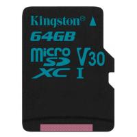 Карта пам'яті Kingston 64GB microSDXC class 10 UHS-I U3 Canvas Go (SDCG2/64GBSP)