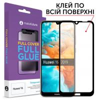 Скло захисне MakeFuture Huawei Y6 2019 Full Cover Full Glue (MGF-HUY619)