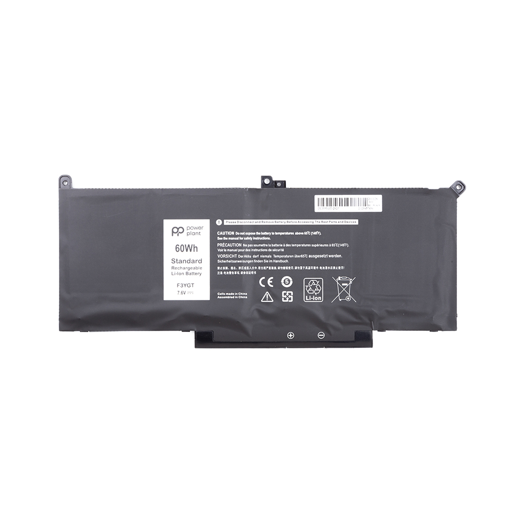 Акумулятор до ноутбука DELL Latitude 7280 (DM3WC) 7.6V 60Wh PowerPlant (NB441167) Акумулятор до ноутбука DELL Latitude 7280 (DM3WC) 7.6V 60Wh PowerPlant (NB441167)