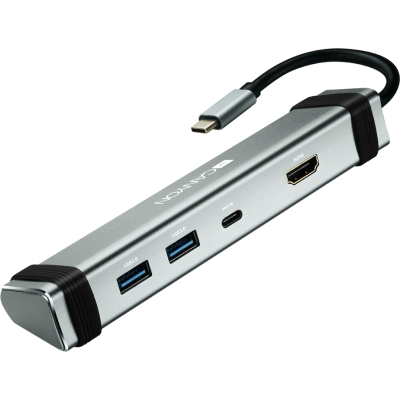 Hub Canyon USB Type-C to Type-C PD + 2*USB3.0 + HDMI 4K/30fps (CNS-TDS03DG)