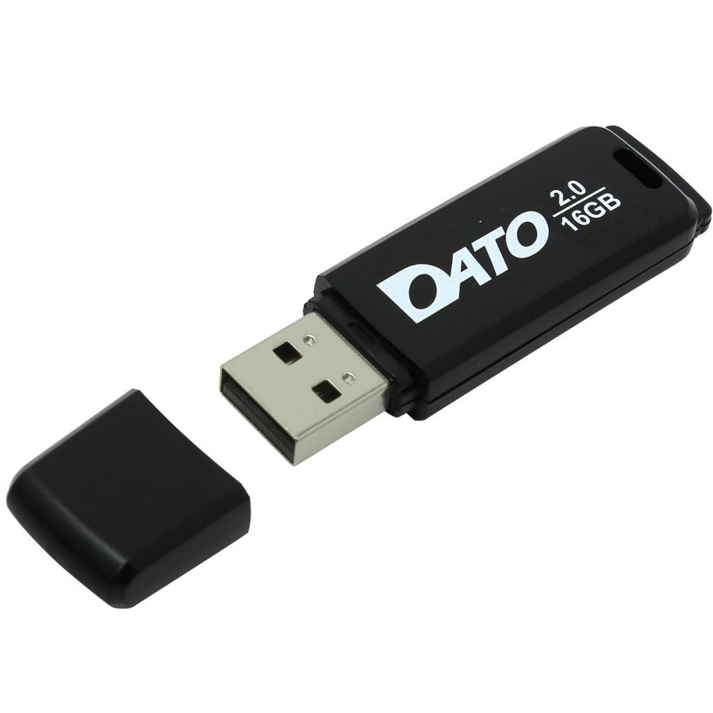 USB флеш накопичувач Dato 16GB DB8001 Black USB 2.0 (DB8001K-16G)