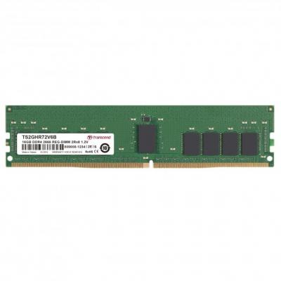 Модуль пам'яті для сервера DDR4 16GB ECC RDIMM 2666MHz 2Rx8 1.2V CL19 Transcend (TS2GHR72V6B)