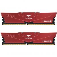 Модуль пам'яті для комп'ютера DDR4 16GB (2x8GB) 3200 MHz T-Force Vulcan Z Red Team (TLZRD416G3200HC16CDC01)