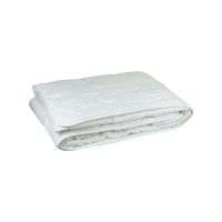 White silicone fleece blanket 172x205 cm (316.52SLU_white)