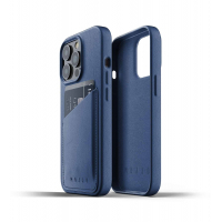 Чохол до мобільного телефона Mujjo Apple iPhone 13 Pro Wallet Full Leather, Monaco Blue (MUJJO-CL-016-BL)