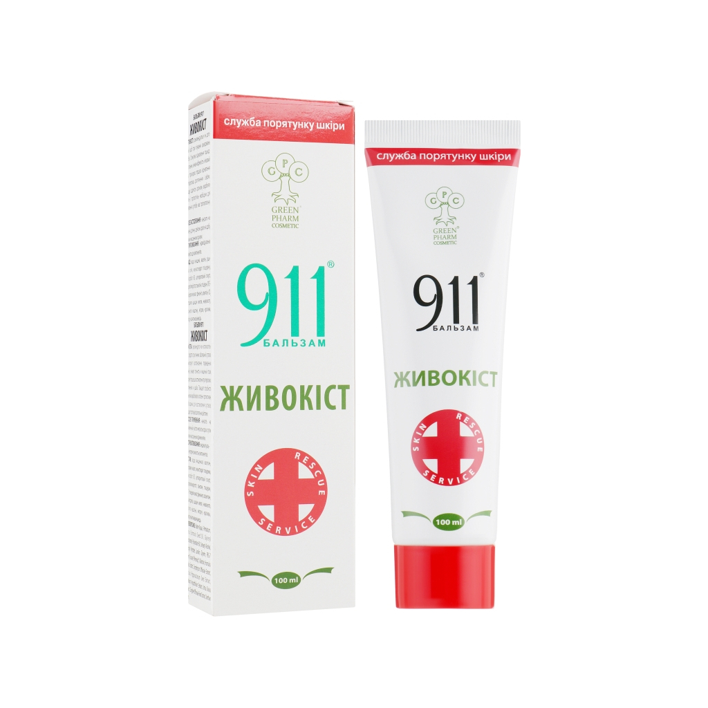 Бальзам для тіла Green Pharm Cosmetic 911 Живокіст 100 мл (4820182110368)