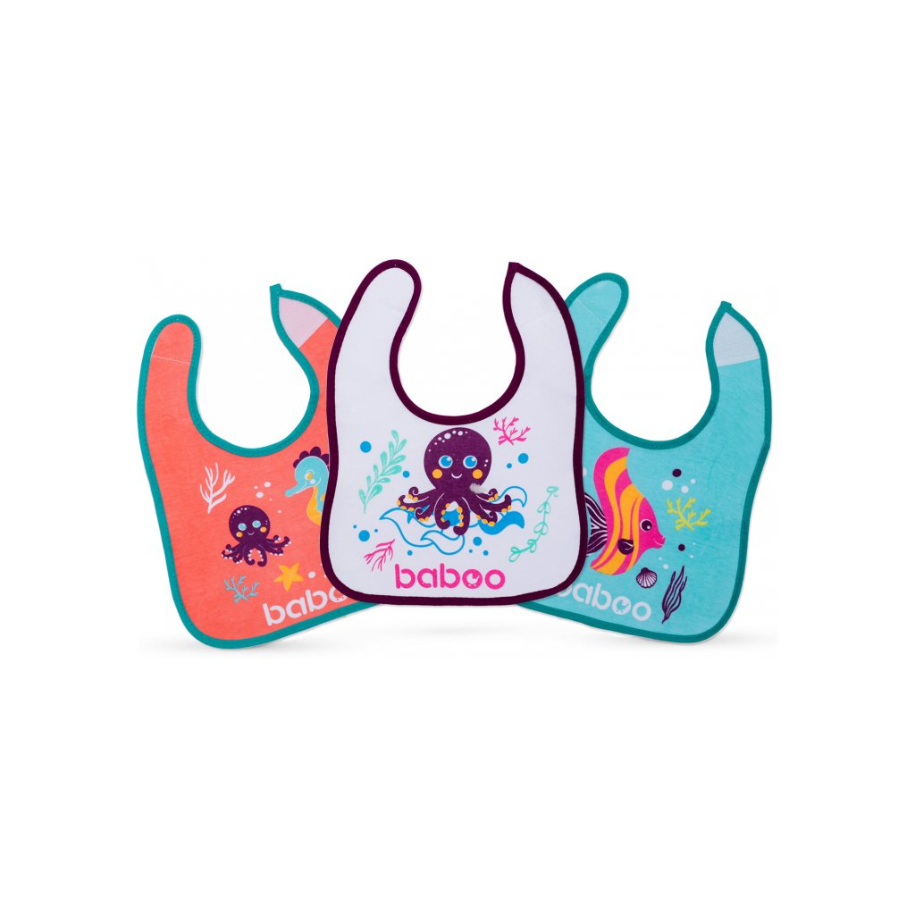 Слинявчик Baboo Sea Life 3 шт (90603)